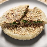 【新品上市】 (蔥阿伯) 黃金香蔥芝麻鍋餅 特價：$69