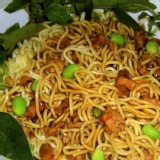 海南雞丁醬+麵 特價：$29