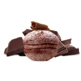 醇濃巧克力小泡芙(18入) 特價：$280