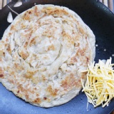 【新品】(蔥阿伯)乳酪拔絲抓餅-5片