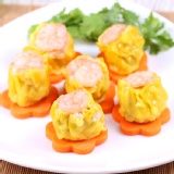 【五星級港點】蝦仁鮮燒賣★新鮮彈牙的豬肉塊+完整蝦仁