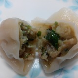 三杯雞肉水餃 特價：$150