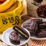 【韓國LOTTE樂天】雪夢巧克力香蕉派 特價：$276