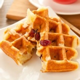 華夫爺爺的比利時脆皮鬆餅(蔓越莓)