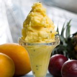 【以利泡泡冰】百香果泡泡冰 特價：$55