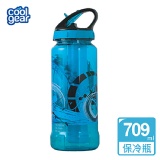 繽紛保冷瓶 派對版-海浪藍 特價：$159