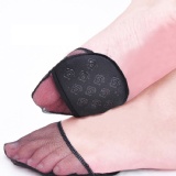 加厚超軟防滑防痛隱形護腳墊襪(黑色包邊款)