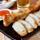 【阿郎甜不辣】金山人氣第一名，香酥雞捲 特價：$65