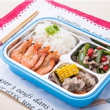 304不鏽鋼密封保鮮便當盒 特價：$259