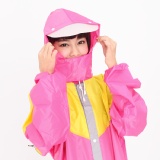 【雙龍牌】爵色加厚耐磨前開雨衣