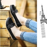 真皮淺口豆豆鞋-圓頭休閒款 特價：$349