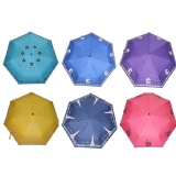 三折自動開收傘(顏色隨機) 特價：$199
