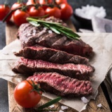 美國藍帶厚切凝脂霜降牛排 特價：$93