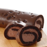 【亞尼克】黑魔粒雙漩生乳捲18cm 特價：$319