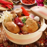 【老木麻辣鴨血】台北深坑麻辣臭豆腐煲(非基改黃豆) 特價：$160