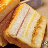 【法藍四季】家庭號-招牌起酥肉鬆三明治 特價：$190