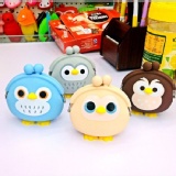 3D立體卡通貓頭鷹零錢包