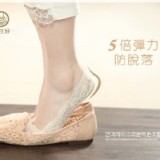 360度防脫防滑透氣蕾絲襪 34-39碼
