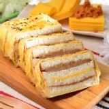 法式花生豬排起酥三明治 特價：$170