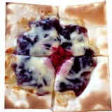 披薩市低卡脆皮義式纖米披薩-雪梨藍莓起司披薩(奶素) 特價：$37