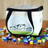 [主購禮] 單筆訂單份數滿18瓶，主購禮送【鮮乳坊獨家設計保冷袋】經典款1個 特價：$0