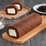 【高雄不二家】雪藏巧克力奶凍捲 特價：$160