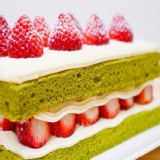 【士林宣原蛋糕專賣店】抹茶雙層草莓蛋糕