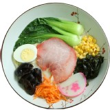 【明治麵屋】A2蒜味叉燒肉豚骨拉麵 特價：$70