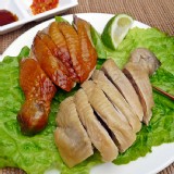 【阿弟仔雞肉】招牌甘蔗鹽水配半隻 特價：$250