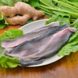 無刺虱目魚皮 (240元/600g)，來自台南七股的虱目魚皮