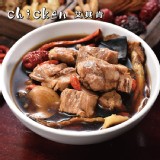 【十全藥膳排骨】(個人份/450g)/平價湯品/養生燉湯/輕鬆加熱免煩惱/團購美食/全店５５０免運費