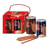 【台灣菸酒】紅麴捲心酥禮盒(巧克力、牛奶口味各1罐，奶蛋素) 3510BP-12
