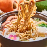 【上合味】什錦海鮮鍋意麵 特價：$14