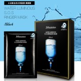 韓國 Jmsolution 肌司研水滋養急救針劑面膜-黑臻版-單片