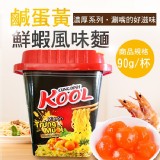 鹹蛋黃鮮蝦風味乾麵