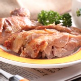 【快樂大廚】蒜味去骨雞腿排