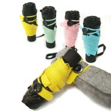 【法樂莎】迷你輕量抗UV晴雨黑膠口袋傘(F008) 特價：$149