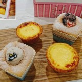 葡式芙蓉蛋塔2個+芋泥戚風杯×1個+金時戚風杯×1個. 特價：$139