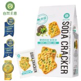 【自然主意】奇亞籽藍藻蔥餅蘇打餅180g