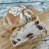 【新品】【海岸山麥】蘿絲玫瑰荔枝核桃麵包