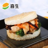 【喜生米漢堡】什錦鮮蔬米漢堡