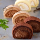 【小山甜點市集】瑞士捲組合B(舒芙蕾+阿薩姆+巧克力) 特價：$204