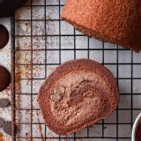 【小山甜點市集】招牌純巧克力瑞士捲