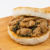 【KK Life-紅龍】台菜三杯雞米漢堡3顆