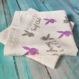 【限量】PLAYBOY衝浪假期紗布方巾