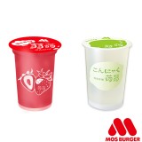 【MOS摩斯漢堡】檸檬+草莓蒟蒻