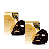 【買一送一】【Bio-essence 碧歐斯】BIO金萃24K極亮發光黑面膜