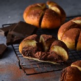 【布里王子】韓國爆漿裝蒜包6顆組－巧克力卡士達