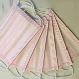 歐盟CE認證-兒童三層不織布口罩 粉色 (有紙盒包裝) 特價：$209