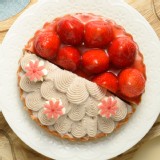 【新款雙拼】【亞尼克夢想村】6吋雙享派-歡樂鮮莓+芋花園 特價：$479
